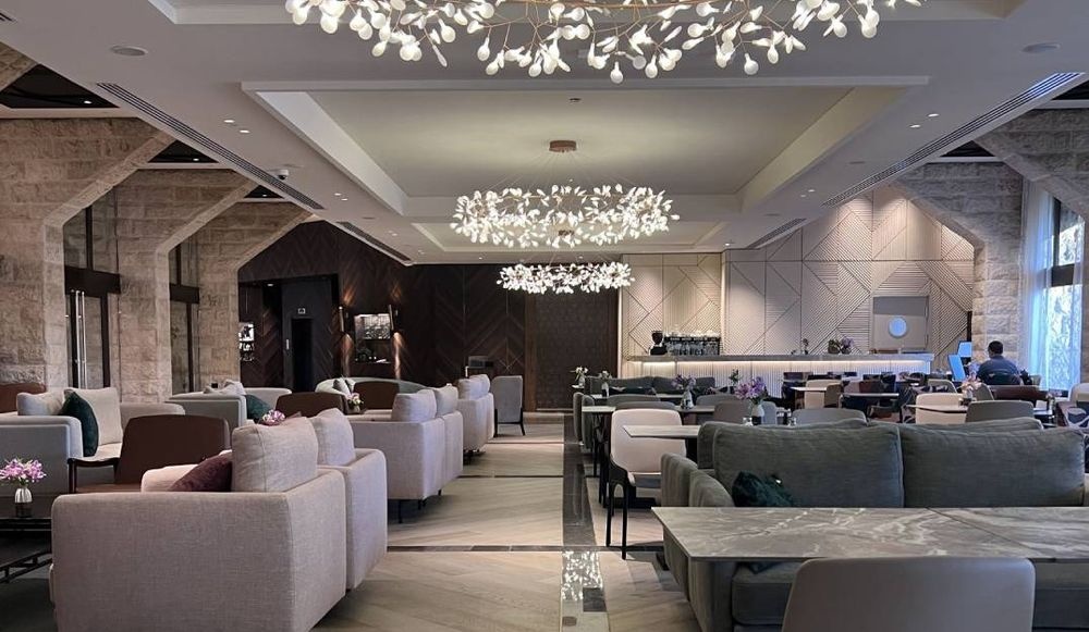 photo of The dairy lounge restaurant at the Inbal Hotel