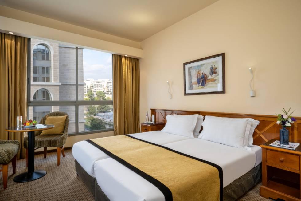 Rooms at the Olive Tree Hotel