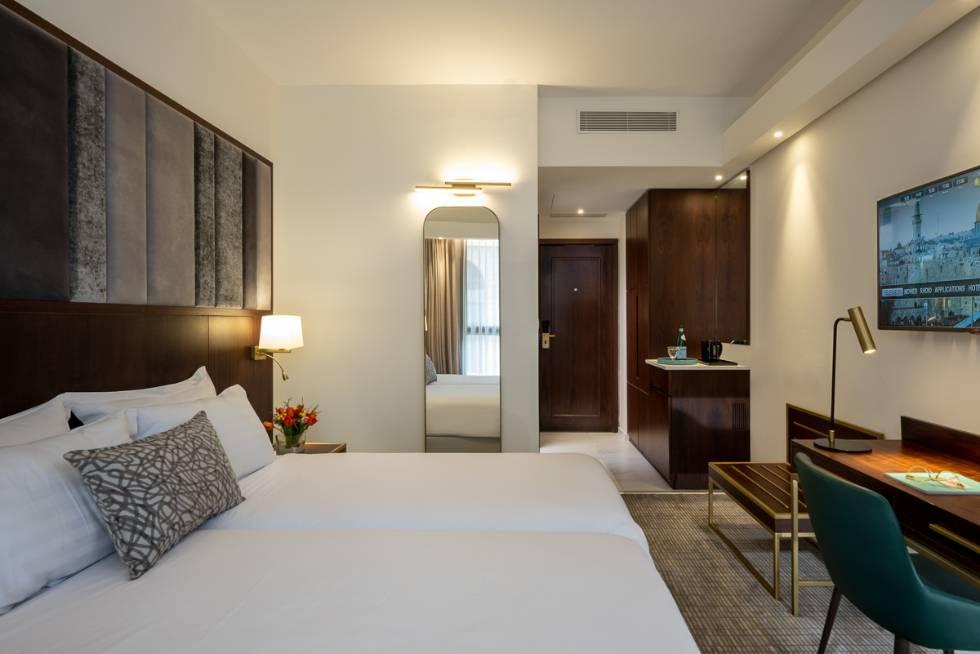 Rooms at the Olive Tree Hotel