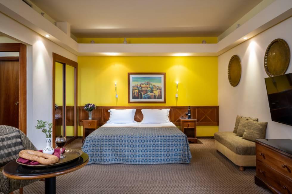 Rooms at the Olive Tree Hotel