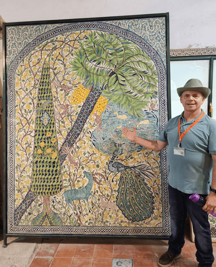 צילום של סיור בעקבות הארמנים בירושלים ונתיב האריחים הכחולים