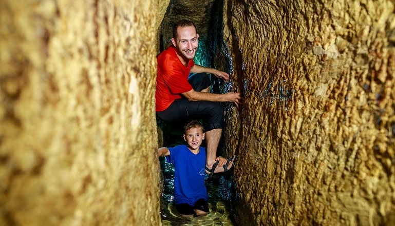צילום של סיור שכולו הרפתקאות בעיר דוד המקראית