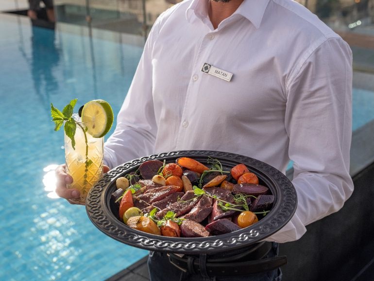 צילום של מסעדת OrienTop במלון ישרוטל אוריינט