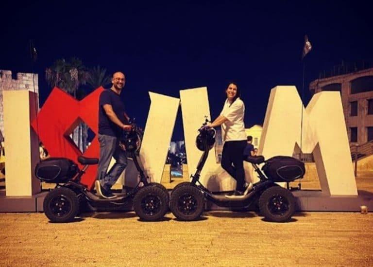 EZ-Raider Night Tour - Jerusalem Illuminated at night